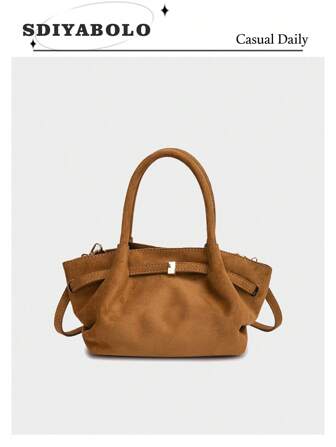 手提包，大容量购物袋，时尚单肩包，适合日常使用和工作