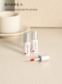 BABREA Rouge Matte Lip Mud 2g，简约却能提升肤色 - 526妄想木偶 - 查看 6