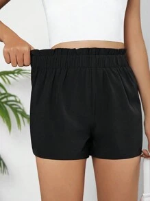 Teenager Mädchen Volant Taille Loose Shorts, Sommer (YY591)