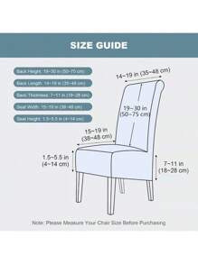 CMAKER Velvet Dining Chair Covers, Stretch Large Chair Slipcover, Spandex High Back Chairs Cover Elastic Washable Removable XL Chair Protector, Set Of 2, Beige