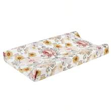 Diaper Changing Pad Cover Diaper Change Table Cover Changing Mat Newborn Bedding Gift Elasticity - 藍色 - 查看 6
