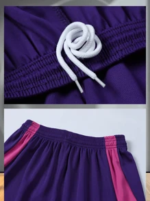 Conjunto de ropa deportiva de fútbol juvenil que se puede personalizar con logotipos, números, nombres, personalización DIY, personalización exclusiva