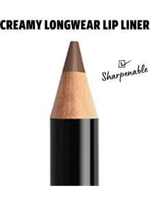 NYXX Lip Liner, Matte Long Lasting Lipstick, PROFESSIONAL MAKEUP Slim Lip Pencil, Ever/Espresso 0.03 Ounce, - espresso - 查看 3