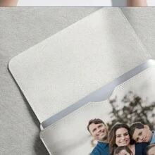 Custom Laptop Sleeve Case Compatible With 13-13.3 Inch Laptops, Including Air/Pro, Also Fits 14 Inch Pro M4/M3/M2/M1 Pro Max, PU Leather, Suitable For Tablet Protective Sleeve, 11/12/13/14/15 Inch Vertical Protective Sleeve, Personalized Creative Gift - Multicolor - View 7