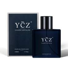 YCZ Merry Christmas YCZ Midnight Marine Man Eau De Parfum, 1.7oz(50ml).Long Lasting EDP Men. Making It The Ideal Gentlemen's Gift,Perfume For Men ,Perfume For Women, Travel Spary,Organizer,Bottle,Stand,Holder
