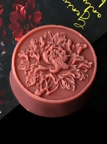 Moule en silicone de fleurs de pivoine pour savon, bougies et artisanat en résine - outil de moulage de plâtre aromatique DIY - idéal pour la décoration d'intérieur et les cadeaux