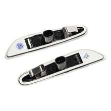Señal de giro del indicador lateral intermitente secuencial LED para BMW E90 E92 E60 E87 E82