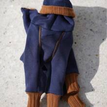 Ropa acolchada y cálida para mascotas con 4 patas, chaqueta térmica elástica para perros pequeños como Whippets, Pitbulls, atuendo para perro grande