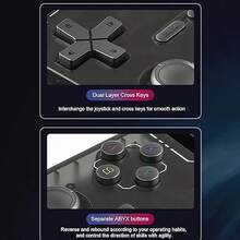 K36 Handheld Gaming Console, Open Source, Long Battery Life, Compatible With 20+ Emulators, 3.5" IPS HD Screen, 64GB TF Card, OTG & USB Charging, Great Birthday Gift Or Easter Present - 紫色 - 查看 3