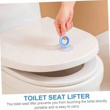Monalife 1/3pcs Toilet Lid Lifter Toilet Covers Toielt Lid Lifting Handle Toilet Lifter Tool Toilet Caps Toilet Handle Toilet Cover Handle Portafilter Handgrip Abs Clamshell Toiletries Touch