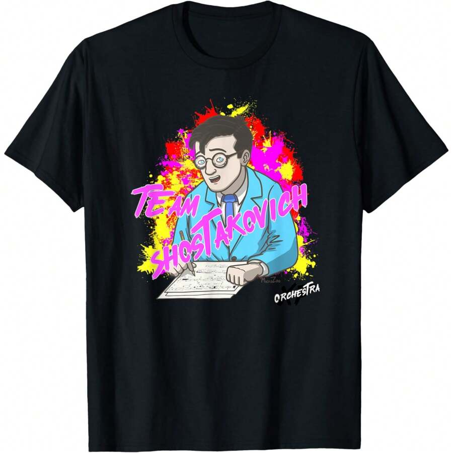 Orchestra XP Team Shostakovich T-Shirt - Black - View 1