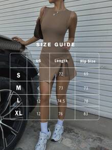 FWH La jupe de golf et de tennis 2 en 1 anti-exposition, élégante et décontractée, sans manches, style basique quotidien nouveau, taille élégante amincissante, sexy et épurée, style collégial, belle partie arrière ajustée, robe de sport et de fitness à taille nouée, robe de yoga