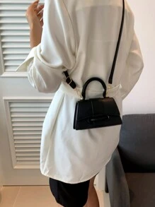 Ce sac à rouge à lèvres à super texture populaire cette année, petit sac carré miniature étranger, nouveau sac à main polyvalent de couleur unie, sac pour femme