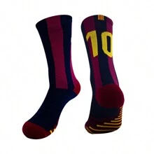 CT TAPESOCKS 足球训练与比赛号运动袜，厚毛圈垫中筒袜，适合骑自行车、跑步、足球、篮球，防滑透气 - 彩色 - 查看 3