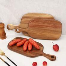 北欧风格相思木托盘 便携式切菜板 户外野营盘 厨房切菜板