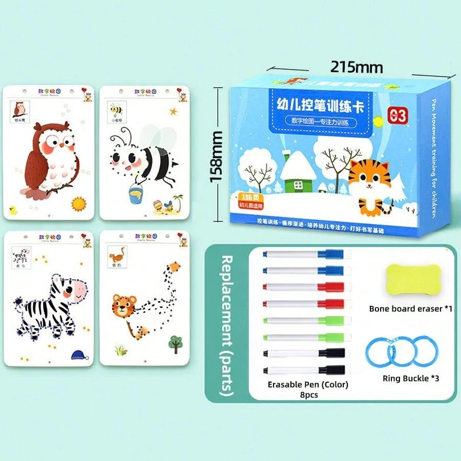 Clain De Travail Sur Les Couleurs De L'eau Pour Adultes, Cahier De Travail Aquarelle - Kit De Peinture Aquarelle Adapté Aux Débutants | Livre De