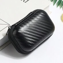 1 pieza Estuche de almacenamiento para oxímetro de dedo, Estuche de almacenamiento mini para oxímetro, Estuche protector de silicona diseñado especialmente para oxímetro, Estuche con cremallera de empaque universal para almacenamiento de oxímetro para viajes y hogar (solo el estuche)