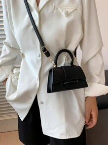 Ce sac à rouge à lèvres à super texture populaire cette année, petit sac carré miniature étranger, nouveau sac à main polyvalent de couleur unie, sac pour femme