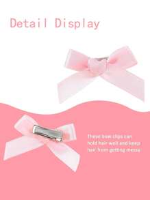 36件套女士绿色蝴蝶结星星发夹套装，甜美迷你发卡，优雅公主发夹，复古Y2K少女风发饰，适合圣帕特里克节、日常佩戴、情人节等场合，发夹爪夹，蝴蝶结，可爱，适合女士圣诞节装扮，头部饰品 - 綠色 - 查看 7