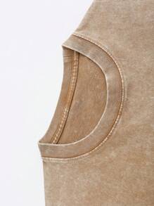 Catchup With Jesus Shirt Funny Christian Gift T-Shirt Cute Personalized Top T-Shirts Cotton Men Tops Shirts Personalized Funny Cotton Men's Clothing Christian Unisex Streetwear - 卡其色 - 查看 5