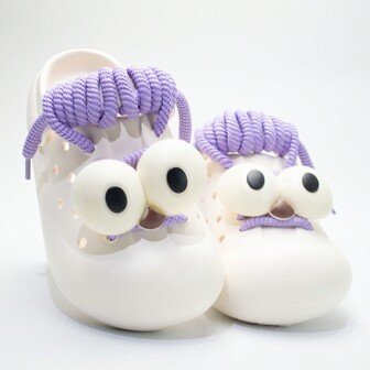 1 对 8 毫米螺纹鞋带，平底帆布鞋，厚底运动鞋，较厚的黑色和白色圆形鞋带