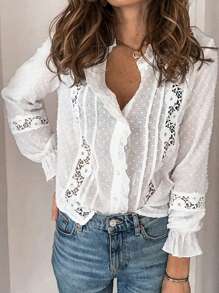 Blouse décontractée ample et mignonne