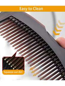 2pcs Dandruff Comb, Stainless Steel Fine Tooth Comb, Scalp Psoriasis Brush, Dandruff Brush, Head Lice Comb, Multi-Function Hair Brush For Scalp Massage, Suitable For Men, Women, And Children
