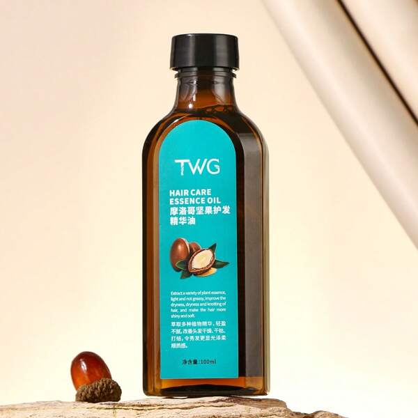 ALDTVQWA Moroccan Hair Oil, Tames Frizz, Improves Dryness, Softens Split Ends, Long-Lasting Rosemary Scent