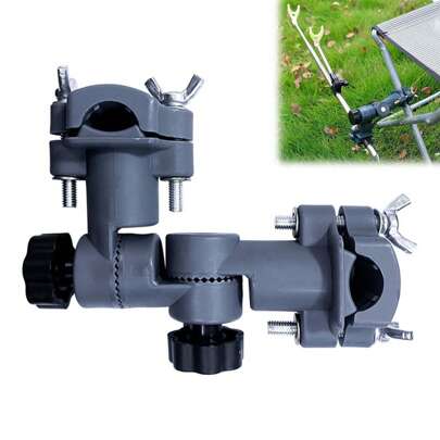 通用钓鱼椅支架易于安装 360 度可调节支架适用于任何钓鱼椅