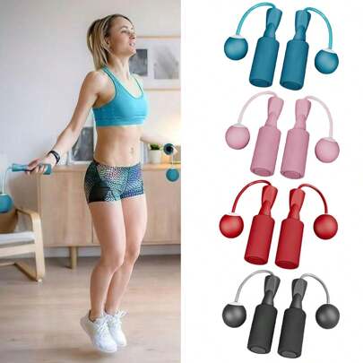Cordless Jump Rope Skipping Rope Jumping Ropeless Skipping Rope Fitness Jump