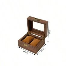 Caja de reloj personalizada de madera para hombres, caja de reloj grabada, estuche de reloj personalizado, organizador de relojes, regalo de aniversario para él, regalo para padrinos, regalo para hombres