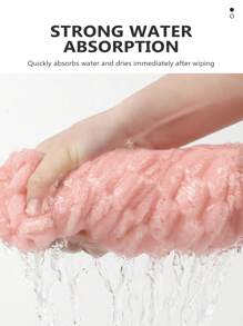 Gorro de ducha de terciopelo coral para mujer, de absorción súper rápida y secado rápido. Toalla envolvente de color mixto para el cabello. Gorro, toalla para el cabello, accesorios y productos para el cabello, esenciales de viaje para peluquería, salón de belleza