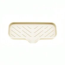 1pc Silicone Drain Pad Multifunctional Splash Proof Silicone Pads Sink Water Collection Pad Household Anti Slip Countertop Pads Self Draining Kitchen Bathroom Sink Tray Soap Dish Sponge Drainage Pad - Multicolor - View 12