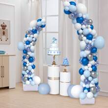 Balloon Arch Kit Half Arch Balloon Stand With Base Balloons Holder Set W/Tubes - Gold - View 4