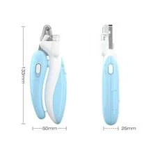 Professional Cat/Dog Lover Gift And Dog/Cat Mom Love Pet Nail Clippers With Led Light Cat/Dog Lover Gift And Dog/Cat Mom Love Pet Claw Grooming Scissors For Dog Lover And Dog Mom Loves Cat Lover And Cat Mom Loves Small Animals Paw Nail Trimmer Cat/Dog Lover Gift And Dog/Cat Mom Love Pet Supply - White - View 7