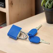 Set de 3/6/8 candados mini portátiles de plástico de colores con llave, cierre manual de para taquillas, equipaje, maletas, set de candados para viaje - regalo ideal para viajeros