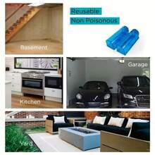 1pc Humane Mouse Trap - Indoor/Outdoor Non-Lethal Capture Device, Pet Friendly Blue Plastic