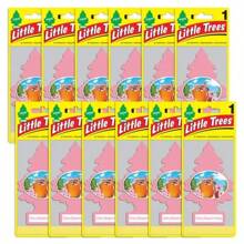 LITTLE TREES Air Fresheners Car Air Freshener. Hanging Tree Provides Long Lasting Scent For Auto Or Home. Cherry Blossom, Pack Of 12 - Nhiều màu - Xem 1