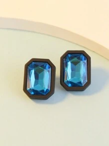 1 对新品畅销原创立方体耳钉，有绿色、红色、蓝色可选，时尚简约女士耳环，适合日常佩戴和送礼 - 方糖耳釘 - 查看 8