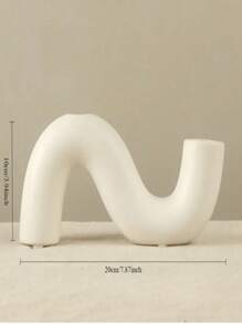 1 peça de suporte de vela de cerâmica romântico estilo minimalista europeu, adequado para suporte de vela de mesa de jantar decorativo, perfeito para presentes de Halloween, Natal e Ano Novo, material cerâmico, instalação de mesa