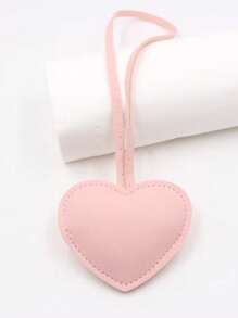 创意皮革心形花朵手绳吊坠精美PU吊坠小礼品服装配饰包包挂件情人