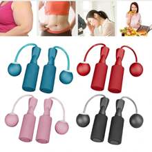 Cordless Jump Rope Skipping Rope Jumping Ropeless Skipping Rope Fitness Jump - Multicolor - View 2