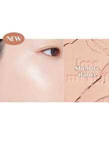 ETUDE Heart Pop 腮红 #Shell We Dance，丝绒粉质，云朵腮红效果，轻盈如第二层肌肤，万无一失的渐变色，纤薄包装，玻璃肌妆容，K-Beauty，韩国彩妆，4g/0.14oz - #Shell We Dance - 查看 4