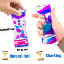 Liquid Motion Bubbler Sensory Stress Relief Toy, Adult Liquid Timer Fidget Toy, Calming Desk Toy, Party Favor, Classroom Reward, Christmas Stocking Stuffer, Sock Filler