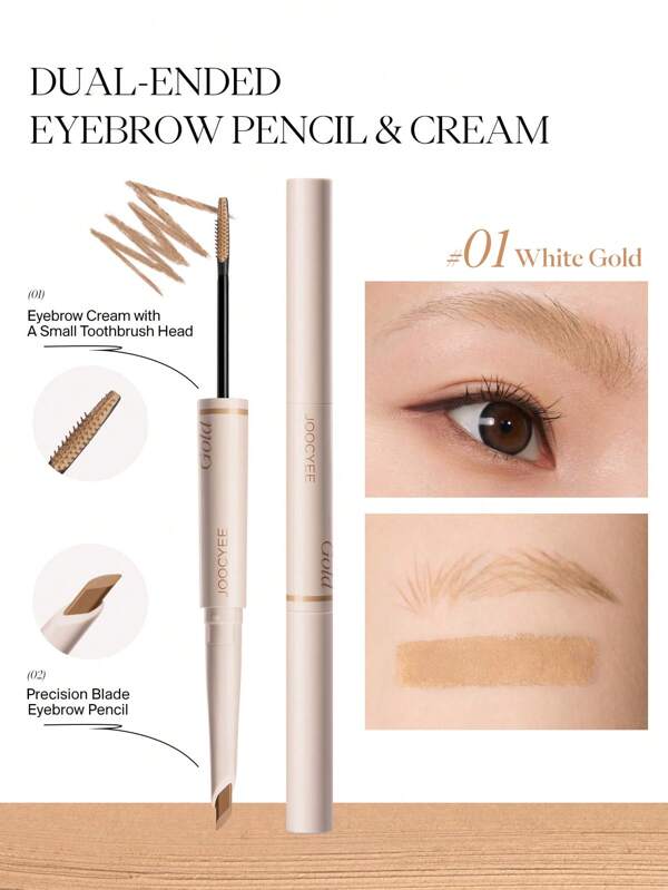 JOOCYEE JOOCYEE DUAL-ENDED EYEBROW PENCIL & CREAM