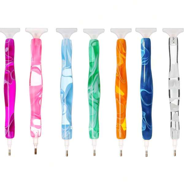 طقم أقلام راتنجية كريستالية، أدوات يدوية كلاسيكية للاستخدام اليومي