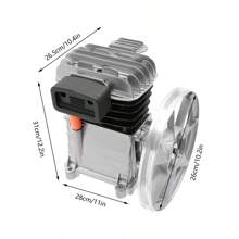 "Ousheng Model Air Compressor Head 2055-170L" - Silver - View 3