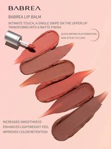 BABREA Rouge Matte Lip Mud 2g，简约却能提升肤色 - 526妄想木偶 - 查看 4