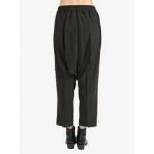 Rick Owens - Women Drawstring Cropped Pants - Brown - View 3