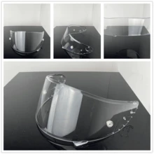 1 件 X14 CWRF 多色防护头盔遮阳板替换件适用于 X14 Z7 NXR RF-1200 RF-SR X-Spirit CWR-1 面罩防紫外线铱遮阳板 - 均碼 - 查看 17